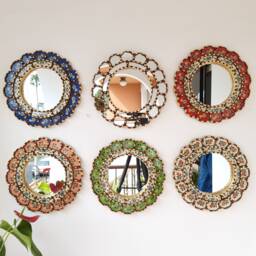 "Peruvian Mirrors ""Ultra Harmonious Collection 30cm" - thumbnail 1
