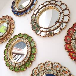 "Peruvian Mirrors ""Ultra Harmonious Collection 30cm" - thumbnail 3