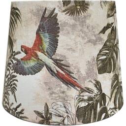 Jungle Bird Lampshade Ceiling Light Shade Tropical Parrot Toucan Leopard Monkey Print Themed Lampshades For Table Lamps Lights Decor - thumbnail 3