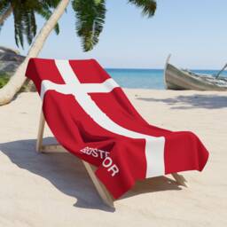 Denmark Beach Towel, Denmark Flag Tovel, Of Denmark, Beach Country Gift, Tovel - thumbnail 2