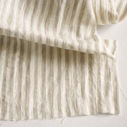 Ruffled Linen Pillowcase Off-White Pillow Sham, Queen King Bedding - thumbnail 4