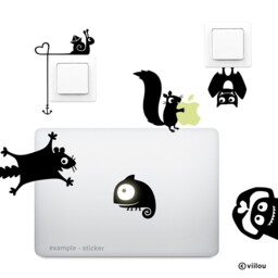 Wall Tattoo Penguins Illustration Childrens Room Decals Nursery Tattoos Animals Baby Pictures Stickers Kids Motifs Diy - thumbnail 3