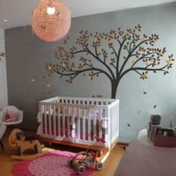 Tree Decals Large Nursery Tree Stunning Wall Tattoos Mural Removable Vinyl Wall Sticker - 192 - thumbnail 2