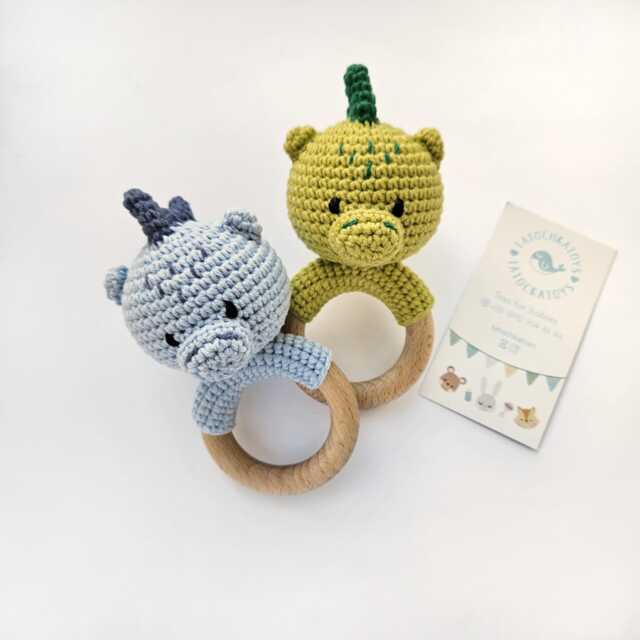 Dinosaur Baby Toy, Newborn Gift Boy, Expecting For Boy Mom - image 1