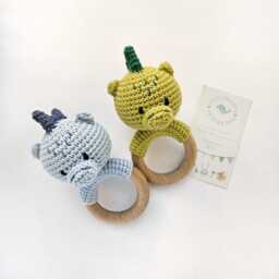 Dinosaur Baby Toy, Newborn Gift Boy, Expecting For Boy Mom - thumbnail 2