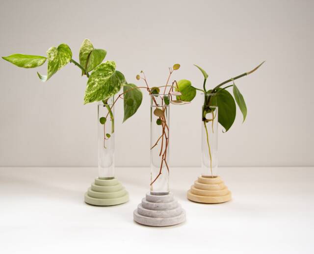 Marble Finish Plants Propagator/Mini Vase From Scala Collection By Extra&ordinary Design - image 1