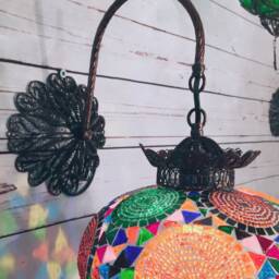 Free Shipping Filigree Mosaic Wall Lamp, Turkish Light, Sconces, Sconce, Moroccan Lights, Ottoman Fixture - thumbnail 3