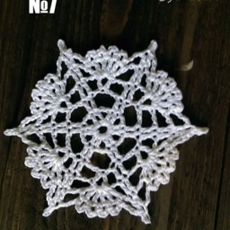 Crochet Snowflakes Winter Decoration Christmas White Lace Snowflake Ee Decorations - thumbnail 2