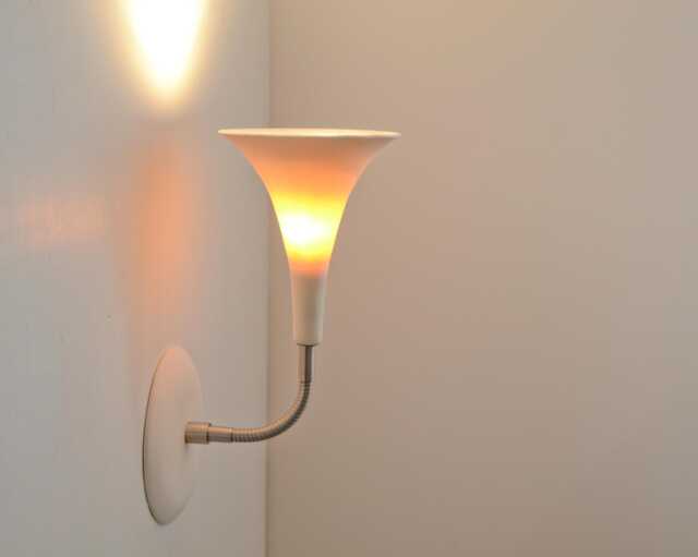 Gramophone Sconce - Art Deco Wall Sconce- Romantic Light Fixture Unique Porcelain Lighting - image 1