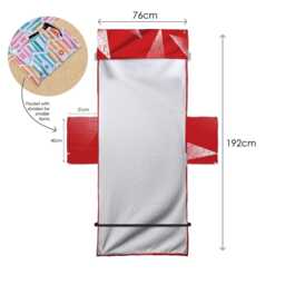 Liverpool - 1989 Home Kit Red Football Sunbed Towel With Pockets - thumbnail 3