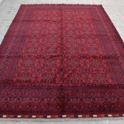 Afghan Bukhara Rug, Custom Size, Gorgeous Handmade Traditional 100%wool Stunning Area Rug, Living Room Area Turkmen - thumbnail 3