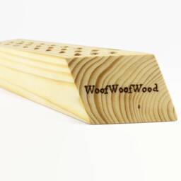 Personalized Wooden Pencil Holder - Pen Desk Decor Wood Wooden Office Organizer - thumbnail 3