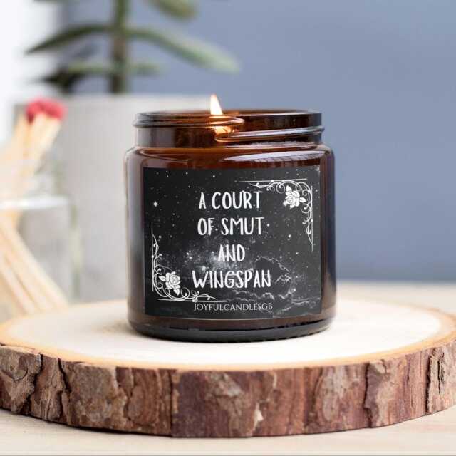 A Court Of Smut & Wingspan Candle Book Lover Gift - image 1