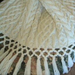 Celtic Cable Knit Afghan Pattern - Aran Blanket - PDF Pattern - thumbnail 4