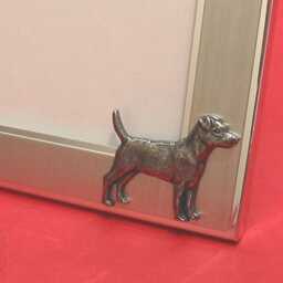 "Patterdale Terrier Portrait Picture Frame 7"" X 5" - thumbnail 2