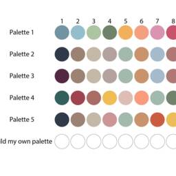 Boho Rainbow Polka Dot Wall Decals - Kids Nursery Decor - 40 Pack - thumbnail 4