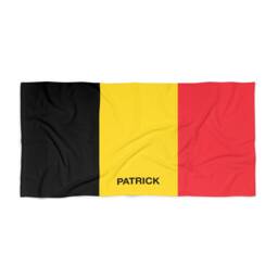 Belgium Beach Towel, Belgium Flag Tovel, Of Belgium, Beach Country Gift - thumbnail 2