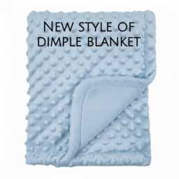 Personalised Baby Swaddle Wrap, Gold Geometric Floral Frame, Pink Blue Grey Or White, Soft & Fluffy - thumbnail 2