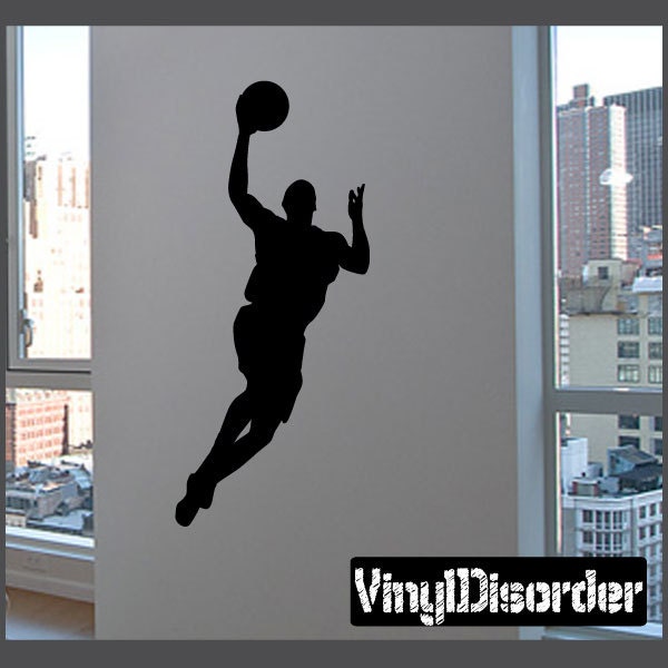 Basketball Vinyl Wall Decal Or Car Sticker - Basketballal034Et - image 1