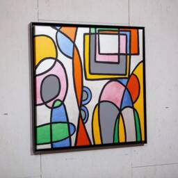 Picture Frame Shadow Steel Canvas For Wooden Frame - thumbnail 2