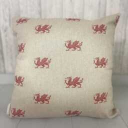 Anyone Can Cuddle But Only The Welsh Cwtch - Dragon Cushion - thumbnail 2
