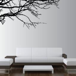 Large Wall Tree Nursery Decal Oak Branches Art 1130 - 5 Feet Wide - thumbnail 2