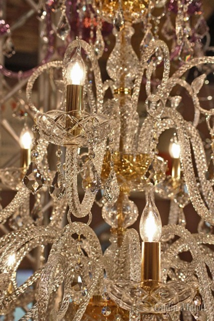 Arm & Cup, Spare Parts For Chandeliers, in Murano Blown Glass
