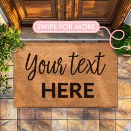 Create Your Own Welcome Mat - Bespoke Entryway Rug Personalised Home D??cor - thumbnail 1