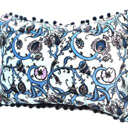Blue, Lilic, Velvet, Highland Thistle, Scottish Flower, Wildflowers, Luxury Cushion, Thistle, Floral, Decorative, Print - thumbnail 3
