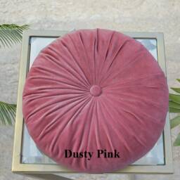 Velvet Round Chair Pad Decorative Floor Cushion For Bar Stool - thumbnail 3