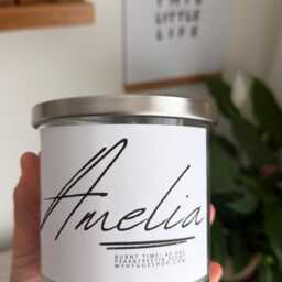Personalised Name Candle/ Custom/ Gift For Birthdays, Graduation, Weddings, Anniversaries, Teachers Day, Thank You Gift/ - thumbnail 3