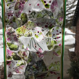 Green & Pink Wall Hanging - thumbnail 2