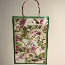 Green & Pink Wall Hanging - thumbnail 3