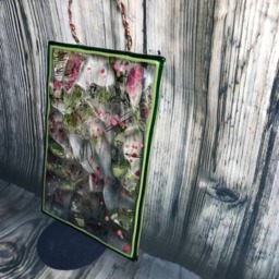 Green & Pink Wall Hanging - thumbnail 4