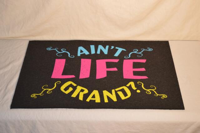Widespread Panic - Recycled Rubber Ain't Life Grand Doormat - image 1