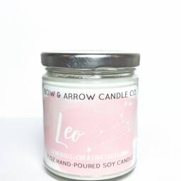Soy Candle Zodiac Collection - Astrology Candles Constellation Leo Celestial Gift Idea Signs - thumbnail 2