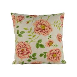 Sanderson - Rosalie Linen/Rose Stunning Designer Cushion Cover Home D??cor Throw Pillow - thumbnail 2