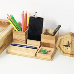 Desk Organizer Office Desk Accessories Desk Organizer Set For Women & Men - thumbnail 4