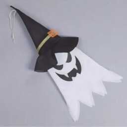 1Pc/5Pcs Halloween Led Light-Up Wizard Hat Hanging Light, Perfect For Creating Spooky Atmosphere, Indoor/Outdoor Decoration - thumbnail 4