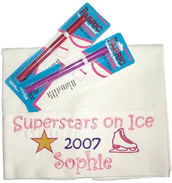 Sports Autograph Child Pillowcase Custom Embroidered & Personalized - image 1