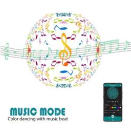 Personalized Puppy 3D Illusion Night Light, Bluetooth App Control - thumbnail 4