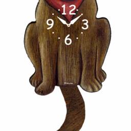 Labrador Dog Clocks With Wagging Tail-White-Brown-Yellow Or Black - thumbnail 2