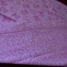 Pink Lacy Baby Girl Blanket Flannel Animal Print Lace Newborn Receiving Shower Gift Animals Blanket/Gift - thumbnail 3