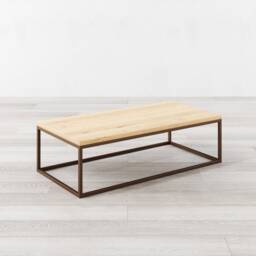 Agase Industrial Style Coffee Table Bronze - thumbnail 4