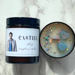 Castiel Vegan Wax Melts & Candles - Misha Collins Fandom Spn Funny Novelty Gift - thumbnail 2