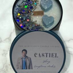 Castiel Vegan Wax Melts & Candles - Misha Collins Fandom Spn Funny Novelty Gift - thumbnail 3