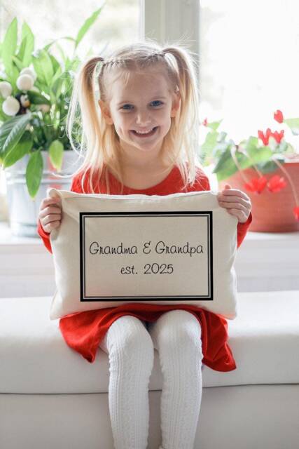 Grandparent Gift Personalized, Father's Day Gift, Pregnancy Reveal - image 1