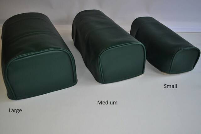 Dark Green Pair Faux Leather Classic Style Antimacassar Sofa Chair Arm Cap Protectors - image 1