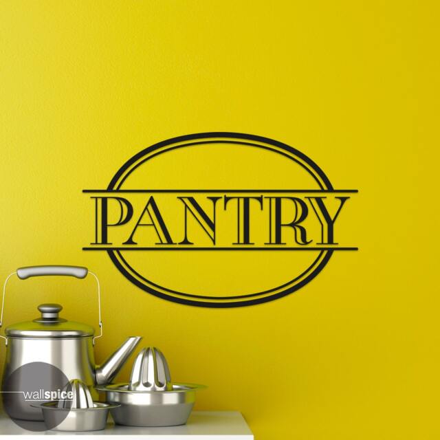 Kitchen Pantry Vinyl Wall Decal Sticker - image 1