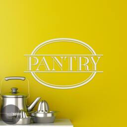 Kitchen Pantry Vinyl Wall Decal Sticker - thumbnail 2